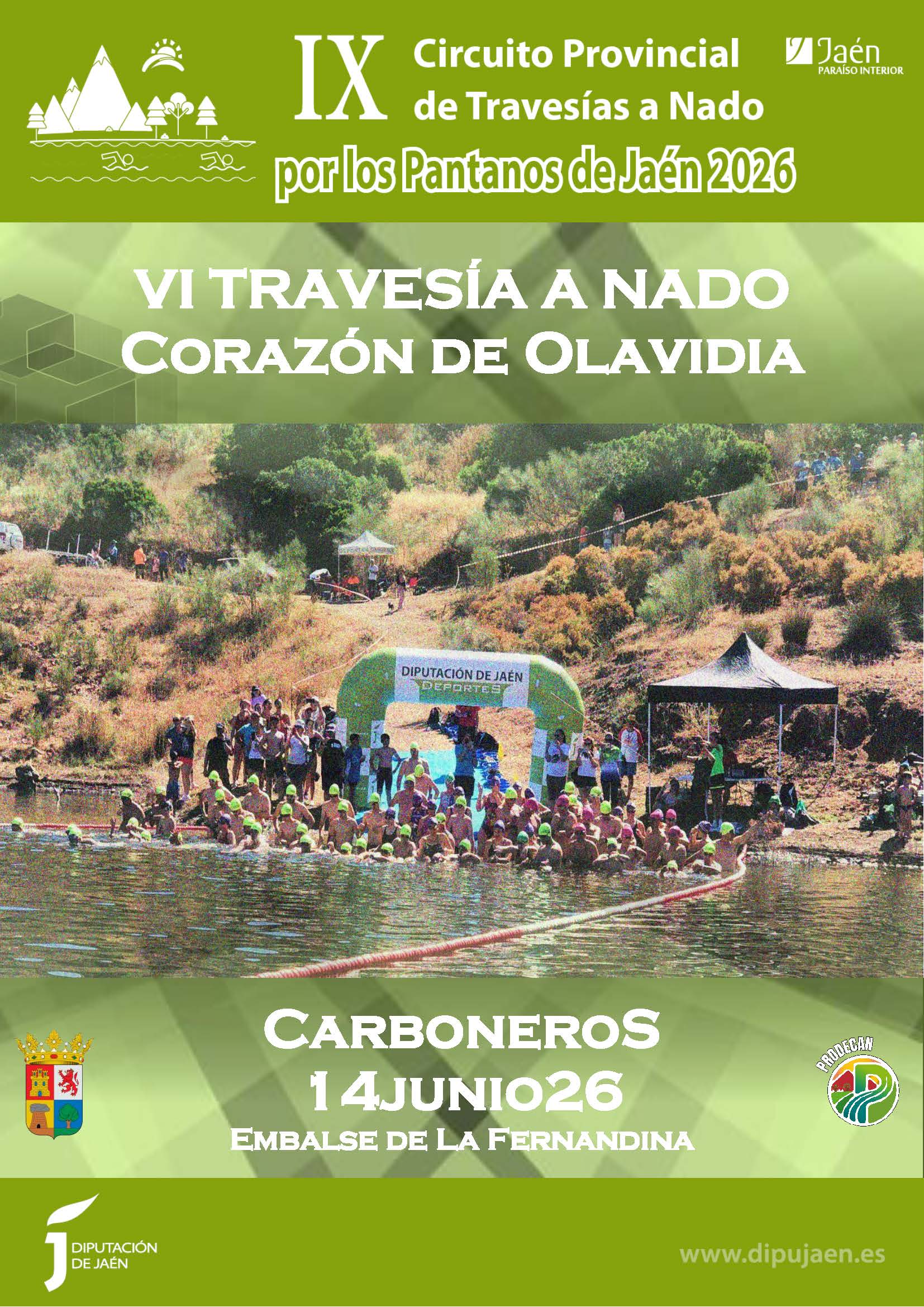 VI TRAVES�A A NADO "CORAZON DE OLAVIDIA" - CARBONEROS